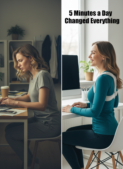 Adjustable Posture Support Brace – Lightweight Back & Shoulder Trainer for Men & Women