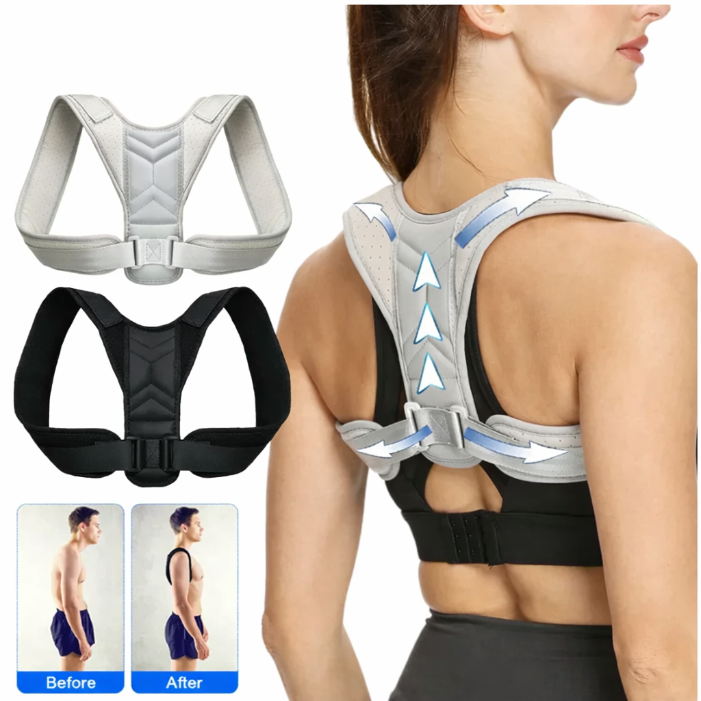 Adjustable Posture Support Brace – Lightweight Back & Shoulder Trainer for Men & Women